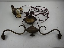 Antique early 1900s brass rise