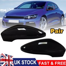 2x Gloss Black Door Wing