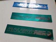 RALEIGH BURNER AERO Sticker Old school Vintage  1980's  £8 each