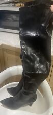 Aldo Thejan Over The Knee Boots Size 4 Eu 37 Black New £130