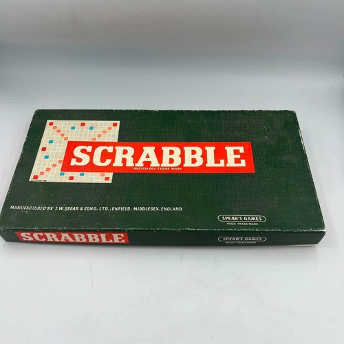 Vintage scrabble board - vintage,