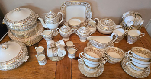 Set w4219 wedgwood gold - set,