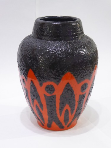 Keramik 656 vase red - es,