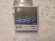 1x HP HPE LTO‑6 Ultrium 6.25TB RW Backup Tape Data Cartridge C7976A