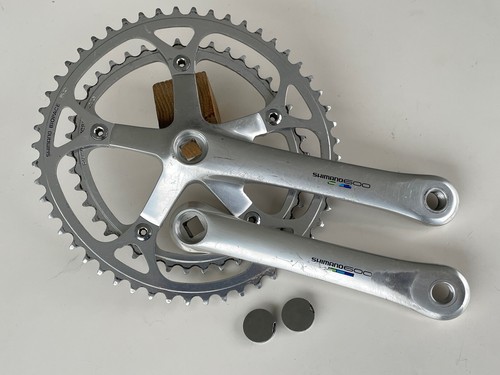 Shimano 600 tricolour 6400 - shimano, fc-6400