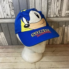 Sonic The Hedgehog Baseball Cap Boys Girls Sun Hat Sports Visor Caps 4-8yrs
