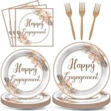 "96 Pcs Happy Engagement Party