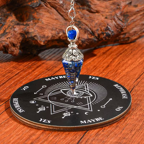 Natural stone pendulum - natural, &
