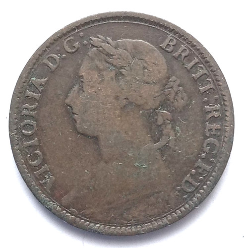 1888 queen victoria farthing - 1888,