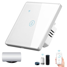 Smart Immersion Heater Wifi Switch with Timer, 40A 8000W, Works with Alexa & Goo