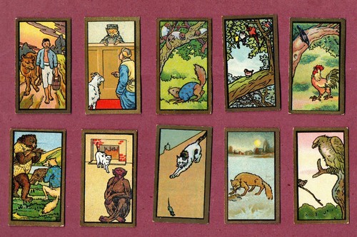 Cigarette cards from - from, china