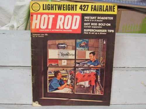 Hot rod magazine february - ,