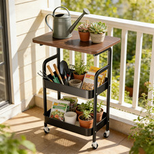 3 Tier Storage Trolley Cart on