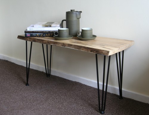 Spalted beech coffee table