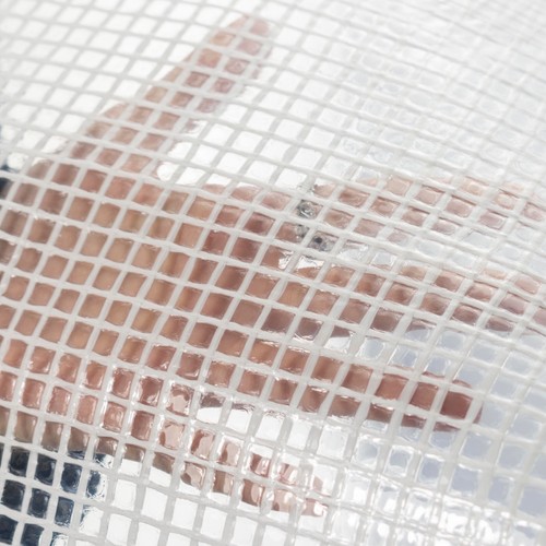 Clear reinforced tarp - 5m, 8m