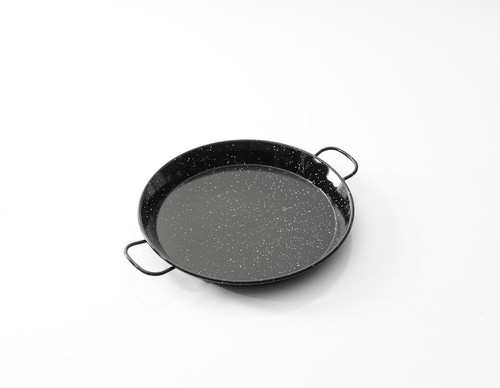 Enamelled carbon steel - enamelled, paella