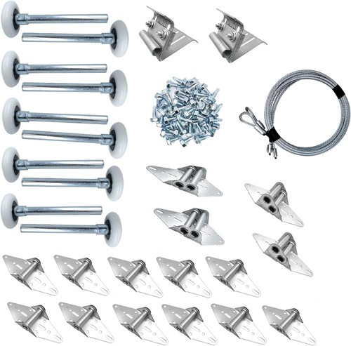 Double garage door hardware - double,