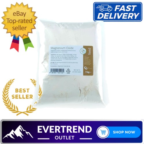 Equine magnesium oxide - magnesium, 1kg
