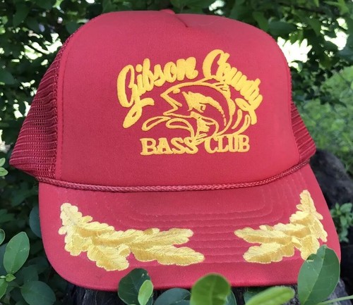Gibson county bass club hat - bass,