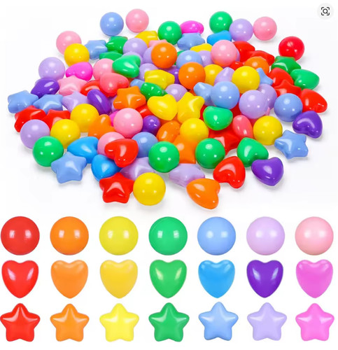 Soft plastic ocean balls - 50,