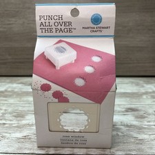 Martha Stewart Rose Window Punch All Over the Page - Scrapbooking Papercrafts