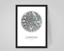Personalised LONDON CITY Map