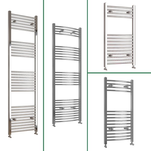 Chrome heated towel rail - ,