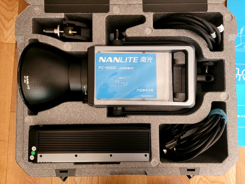 Nanlite 500c 520w - rgbw, dmx