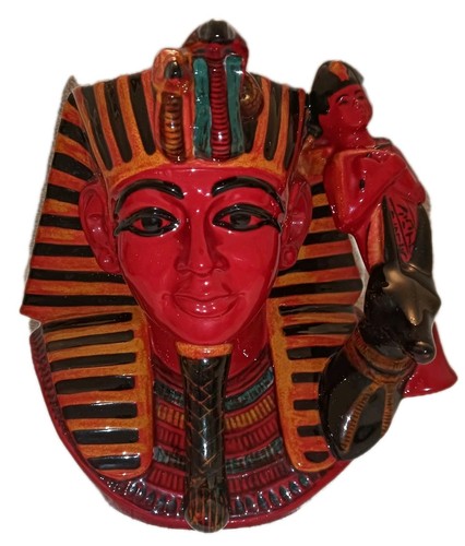 Royal doulton pharaoh flambe - doulton,