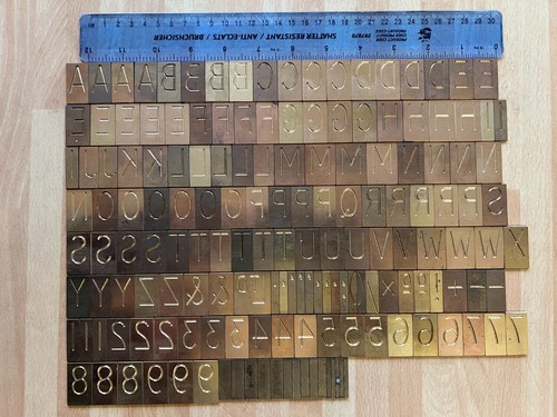 Engraving master copy font - engraving,