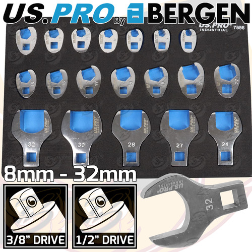 Pro crow foot spanner - crow, set