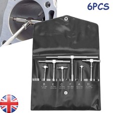 Telescopic Gauge for Bore Engineers 6Pcs 8-150mm Set Micrometer Measurement Tool