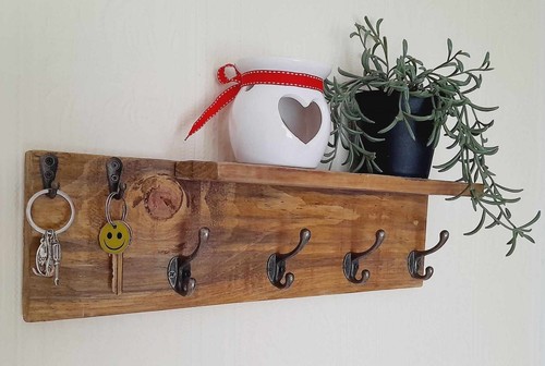 Coat rack hanger - rack, wooden