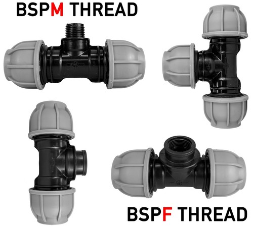 Mdpe water pipe compression - mdpe,