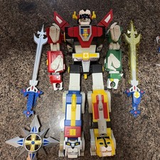 Matty Collector Voltron 2012 Full Set Lions and Pilots Mattel Loose