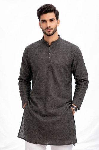 Men chikankari kurta - chikankari,