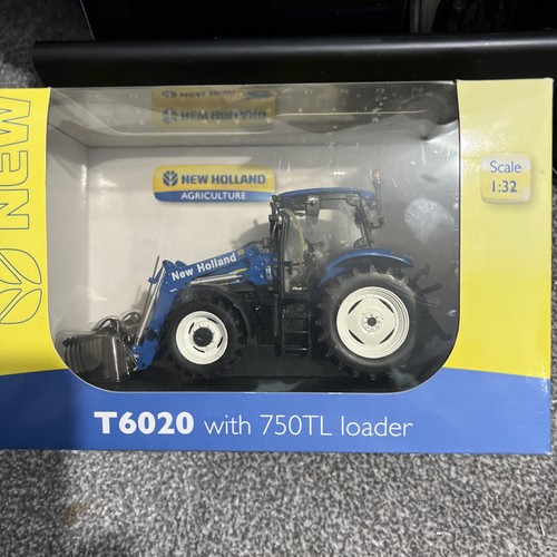 New holland t6020 diecast - new, 1:32