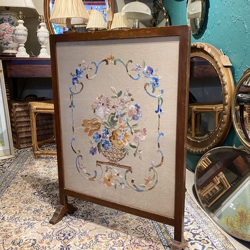 Vintage linen needlework - linen,