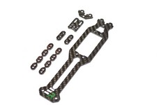 NEW Top Deck for Servo for Tamiya XV02 Steering Upgrade RC Rally Carbon Rebuild