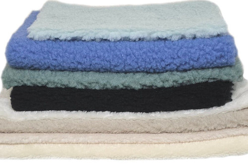 Sherpa fleece teddy fur small - fleece,
