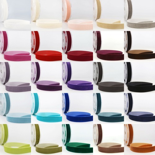 Velvet ribbon trim cut - trim, lengths
