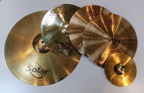 Complete cymbal set sabian - cymbal,