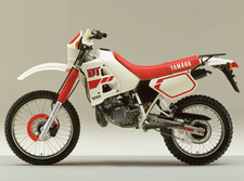 Yamaha DT DTR DT125R DT200R 125R 200R Graphics Sticker Kit (1988) White Model