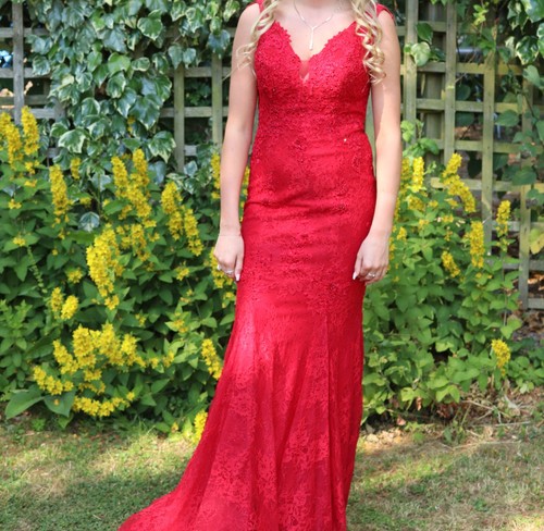 Prom dress mori lee red - ,