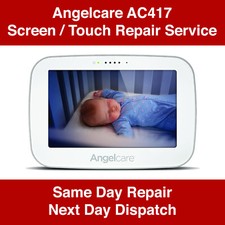 Angelcare AC417 Baby Monitor Screen / Touch Repair Service | Broken Replacement