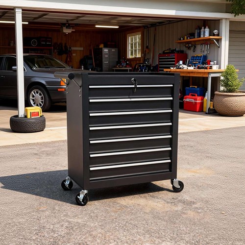 Steel tool chest - tool, 7-tier