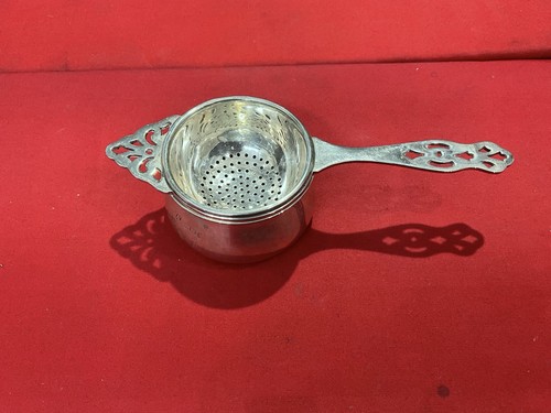 Hallmarked antique silver tea - antique,