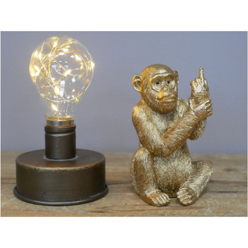 Resin gold yours monkey - resin, up