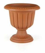 Plastic Round Garden Urn Plant