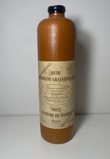 Old stoneware bottle of